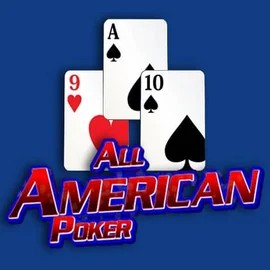All American Poker logo – Table Games by RTG (Reel Time Gaming) at Kingmaker Casino