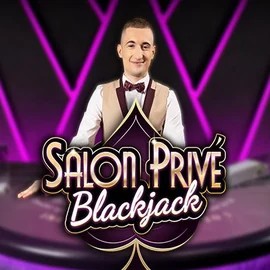 Blackjack Salon Privé online game logo by Ezugi on landhaushof.at
