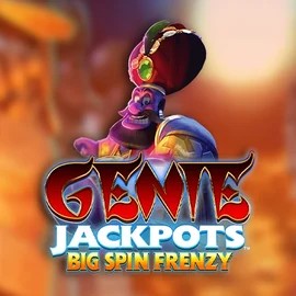 Genie Jackpots: Big Spin Frenzy logo – Jackpots by Blueprint Gaming at Kingmaker Casino