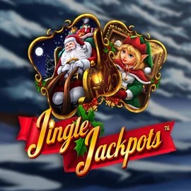 Jackpots logo of Jingle Jackpots from Dragon Gaming at Kingmaker Casino