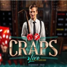 Live Craps slot icon by Evolution, available at Kingmaker Casino