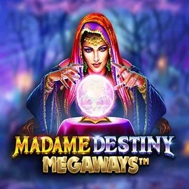 Madame Destiny Megaways logo by Pragmatic Play at Kingmaker Casino
