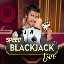 Speed Blackjack slot logo by Pragmatic Play at Kingmaker Casino