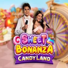Sweet Bonanza Candy Land Live logo by Pragmatic Play Kingmaker Casino