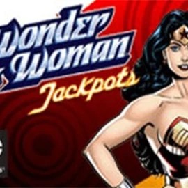 Official Jackpots logo: Wonder Woman Jackpots by Amaya at Kingmaker Casino
